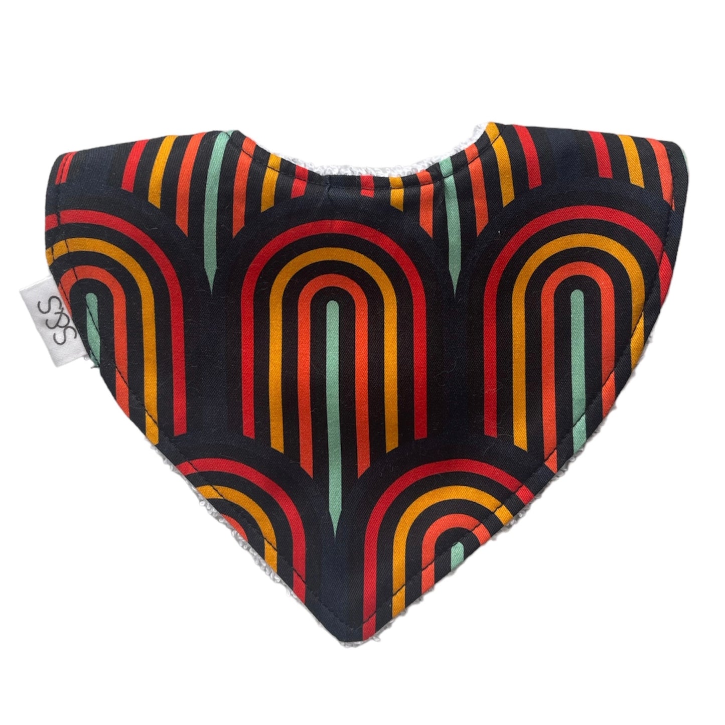Bib | Retro Rainbow