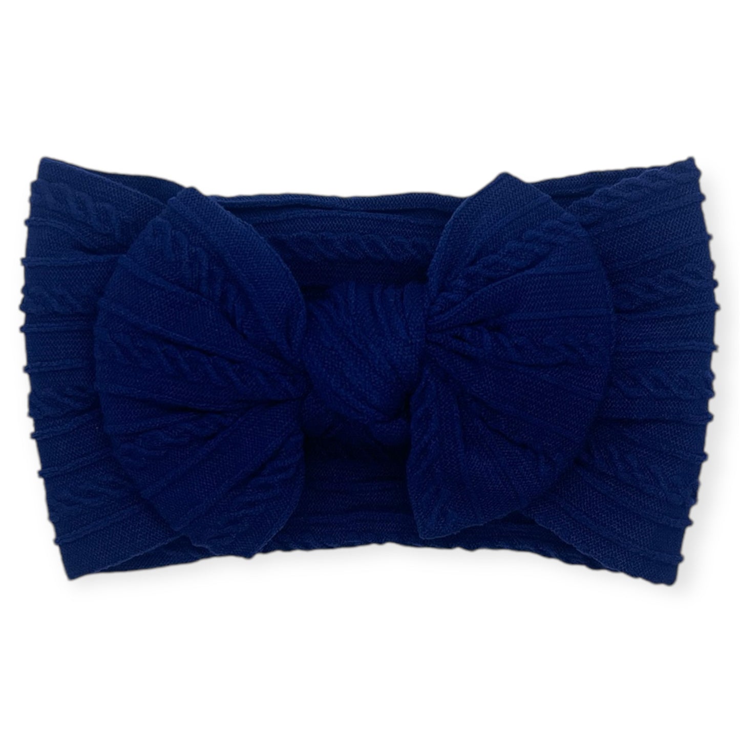 Textured Headband | Navy