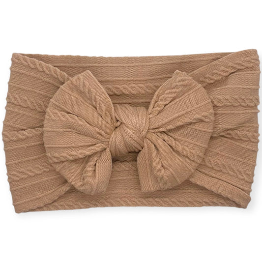 Textured Headband | Tan