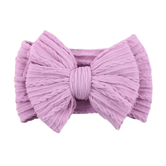 Textured Maxi Bow | Lavender