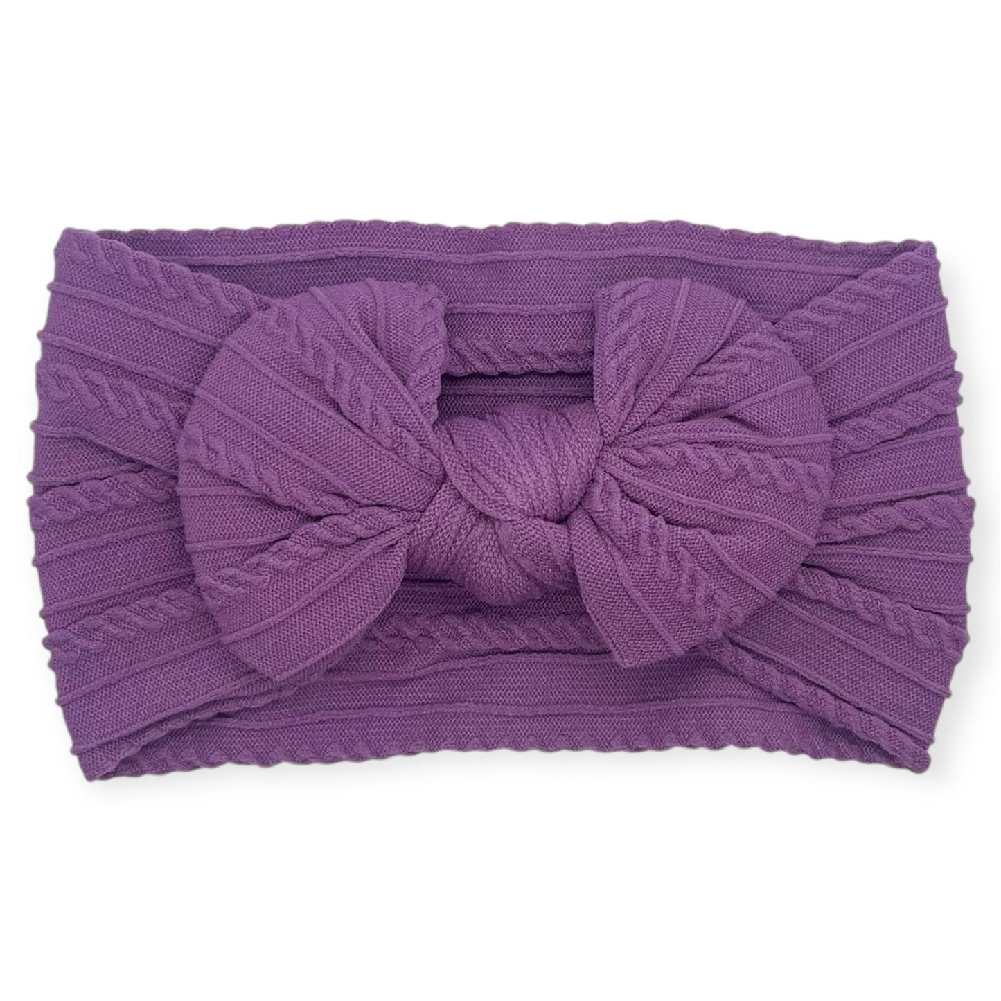 Textured Headband | Grape