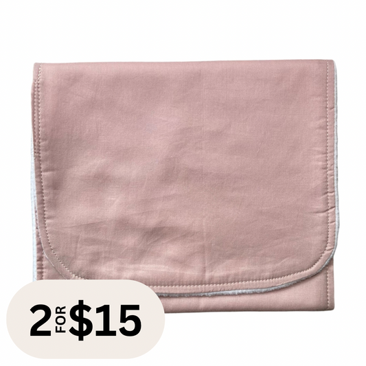 Burp Cloth | Dusty Pink