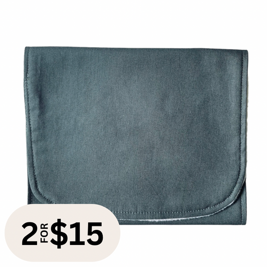 Burp Cloth | Forest Green