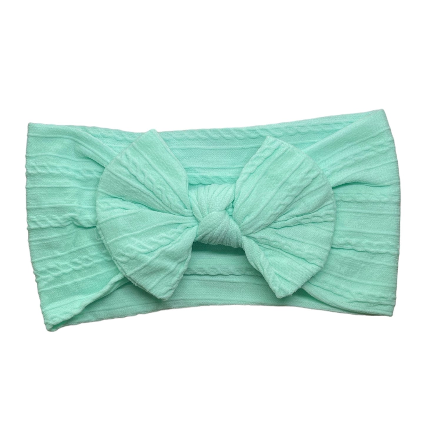 Textured Bow | Mint